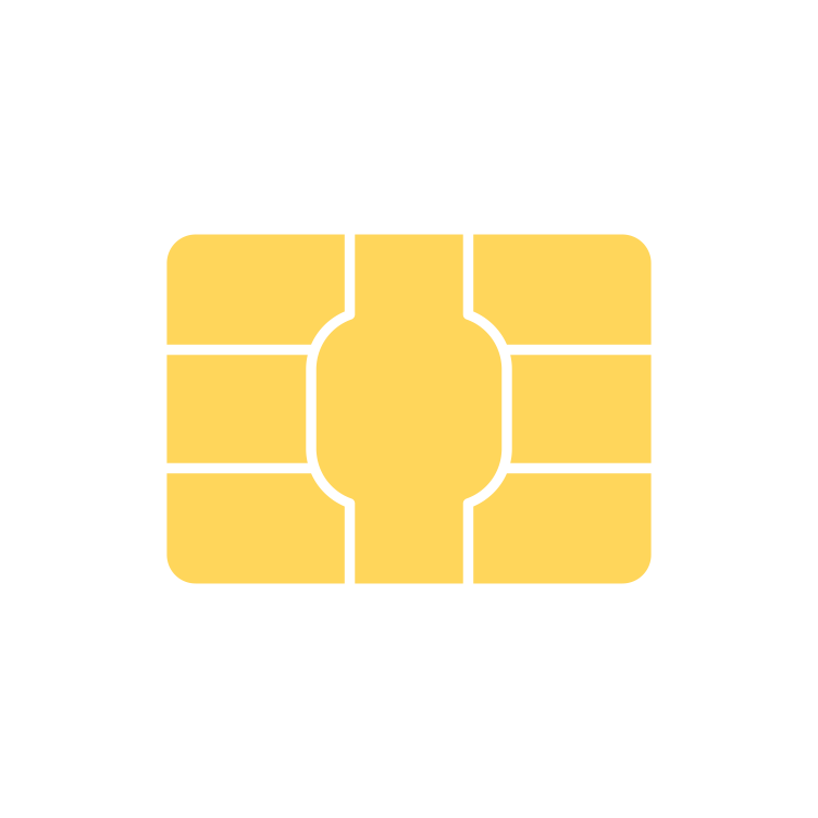 Chip cartão de crédito