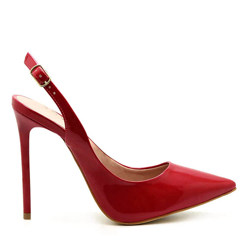 Scarpin  Slingback Verniz